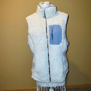 Keren Hart lined sherpa vest